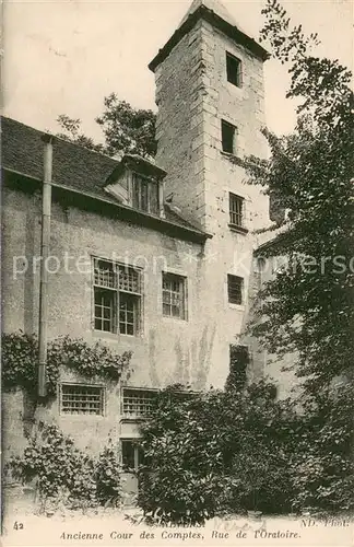 Nevers_Nievre Ancienne Cour des Comptes Rue de l Oratoire Nevers Nievre