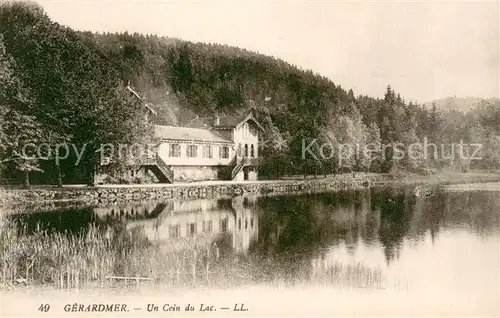 Gerardmer_Vosges Un Coin du Lac Gerardmer Vosges