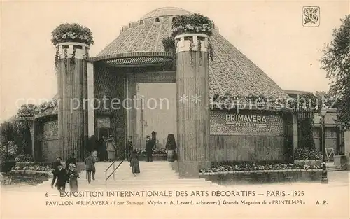 Exposition_Arts_Decoratifs_Paris_1925 Pavillon Primavera   