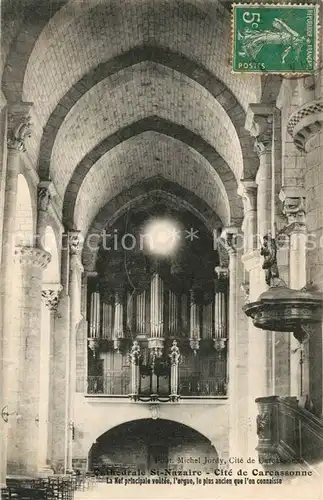 Kirchenorgel Cathedrale St. Nazaire Carcassonne  