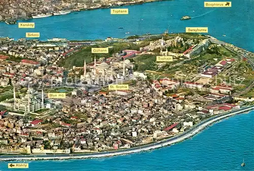 Istanbul_Constantinopel Blaue Moschee Hagia Sophia und Topkapi Istanbul_Constantinopel