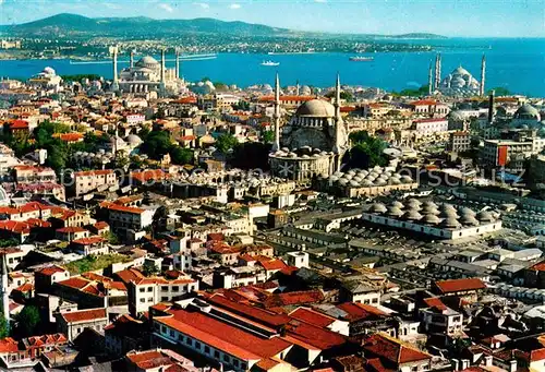 Istanbul_Constantinopel Hagia Sophia und Blaue Moschee in der Altstadt Istanbul_Constantinopel
