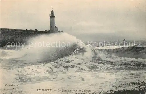 Leuchtturm_Lighthouse Le Havre Jetee  