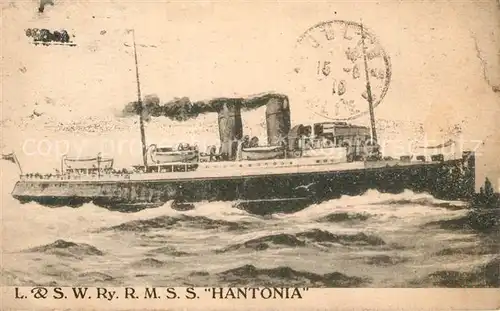 Dampfer_Oceanliner RMSS Hantonia  