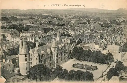 Nevers_Nievre Vue panoramique Nevers Nievre