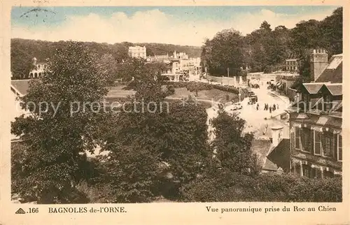 Bagnoles de l_Orne Vue panoramique prise du Roc au Chien Bagnoles de l_Orne