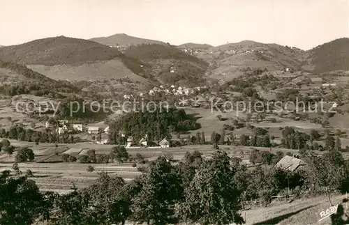 Munster_Haut_Rhin_Elsass La Vallee de Munster Vue sur Hohrod et Hohrodberg Munster_Haut_Rhin_Elsass
