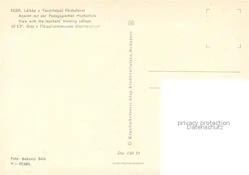 Eger_Cheb_Tschechien Panorama mit Paedagogischer Hochschule 