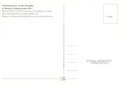 Barger Compascuum Schuurkerk in Aards Paradijs te Barger Compascuum Barger Compascuum