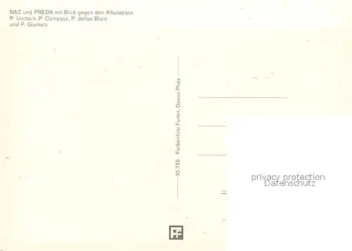 Naz_Preda mit Albulapass Piz Uertsch Piz Compass Piz dellas Blais und Piz Giumels Naz_Preda