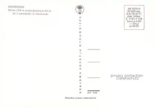 Dzierzoniow Ratusz w przebudowany Dzierzoniow