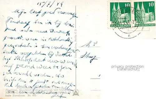 AK / Ansichtskarte Benrath Fliegeraufnahme Benrath