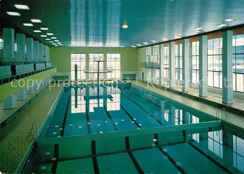 AK / Ansichtskarte Sonthofen_Oberallgaeu Generaloberst Beck Kaserne Schwimmhalle Sonthofen Oberallgaeu