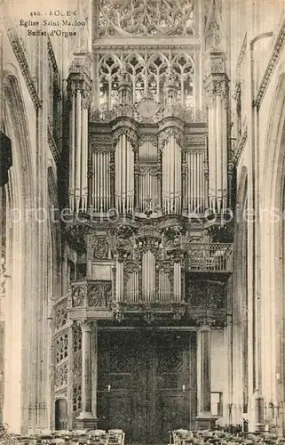 AK / Ansichtskarte Kirchenorgel Rouen Eglise Saint Maclou  