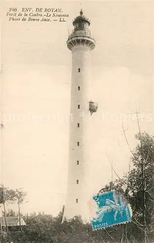 AK / Ansichtskarte Leuchtturm_Lighthouse Nouveau Phare de Bonne Anse Foret de la Coubre  