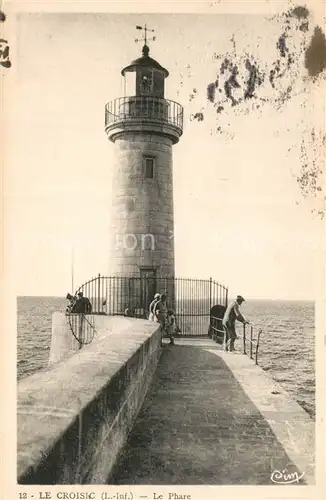 AK / Ansichtskarte Leuchtturm_Lighthouse Le Croisic Phare  