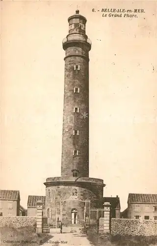 AK / Ansichtskarte Leuchtturm_Lighthouse Belle Ile en Mer Grand Phare  