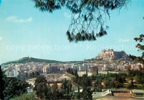 AK / Ansichtskarte Athen_Griechenland Panorama Athen_Griechenland