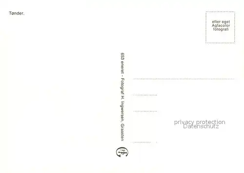 AK / Ansichtskarte Tonder Teilansicht Tonder