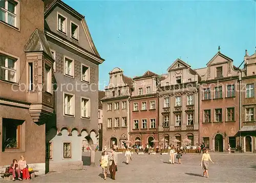 AK / Ansichtskarte Poznan_Posen Stary Rynek pierzeja wschodnia Poznan Posen