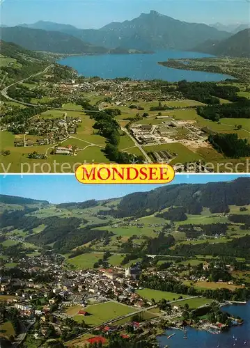 Mondsee_Salzkammergut Fliegeraufnahmen mit Schafberg und Drachenwand Mondsee Salzkammergut