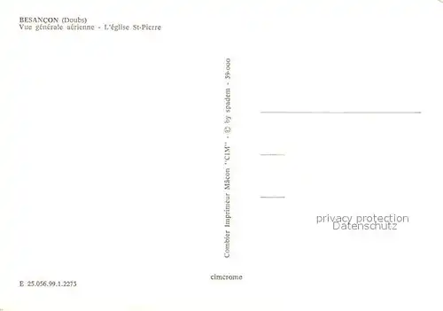 Besancon_Doubs Vue generale aerienne lEglise St Pierre Besancon Doubs