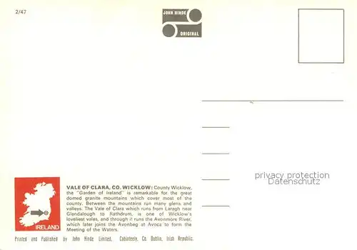 Wicklow Vale of Clara Wicklow