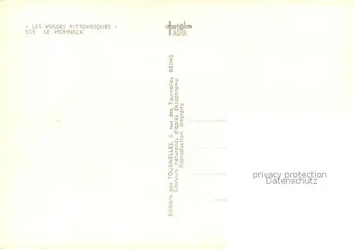 Hohneck Fliegeraufnahme Hohneck