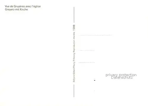 Gruyeres_FR avec eglise Gruyeres FR