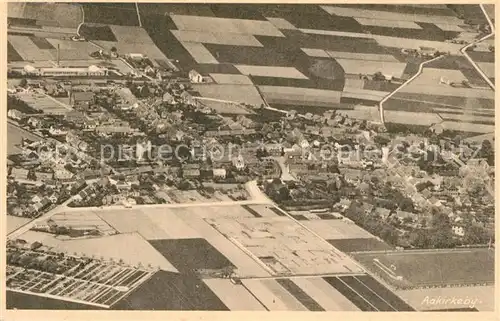 Aakirkeby Fliegeraufnahme Aakirkeby