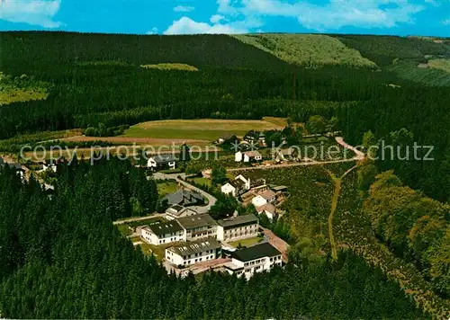 Bestwig Fliegeraufnahme Ferienheim F?ckinghausen Bestwig