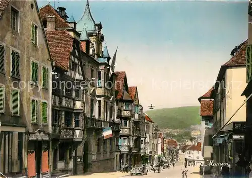 Saverne_Bas_Rhin_Alsace Grand Rue Saverne_Bas_Rhin_Alsace