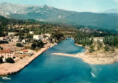 Solenzara Fliegeraufnahme Camping Hotels Solenzara