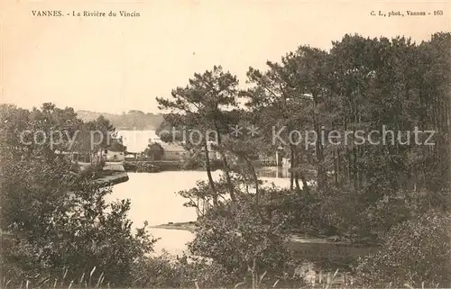 AK / Ansichtskarte Vannes La Riviere du Vincin Vannes