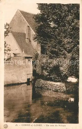 AK / Ansichtskarte Cosne Cours sur Loire Un coin du Nohain Cosne Cours sur Loire