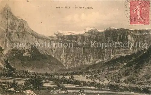 AK / Ansichtskarte Sixt Fer a Cheval Vue panoramique et les Alpes Sixt Fer a Cheval