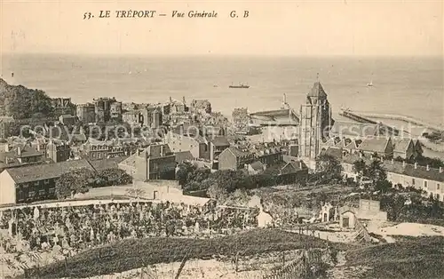 AK / Ansichtskarte Le_Treport Vue generale Le_Treport