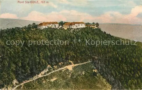 AK / Ansichtskarte Mont Sainte Odile_Mont Ste Odile Vue aerienne Cloitre Kloster Mont Sainte Odile