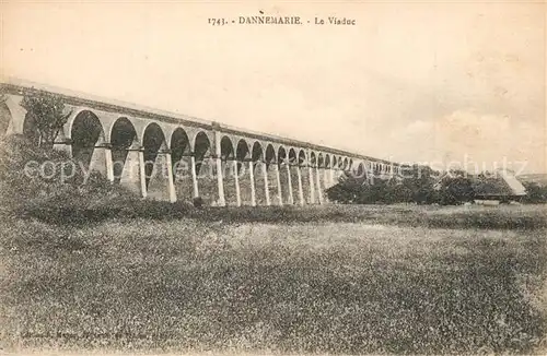 AK / Ansichtskarte Dannemarie_Haut Rhin Le viaduc Dannemarie Haut Rhin