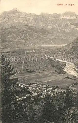 AK / Ansichtskarte Le_Fayet Vue panoramique Paysage Alpes Le_Fayet