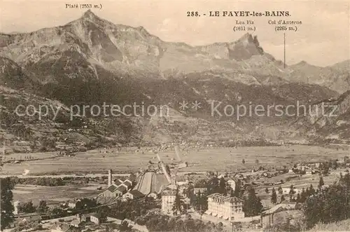 AK / Ansichtskarte Le_Fayet Vue panoramique Alpes Le_Fayet