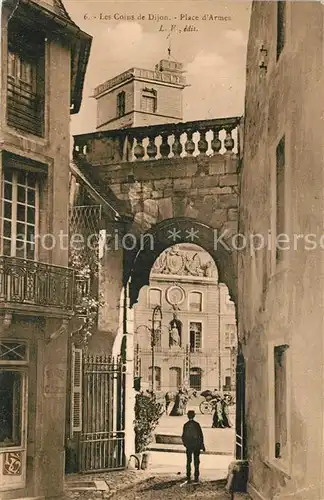 AK / Ansichtskarte Dijon_Cote_d_Or Place d Armes Dijon_Cote_d_Or