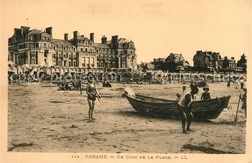 AK / Ansichtskarte Parame Un coin de la plage Parame