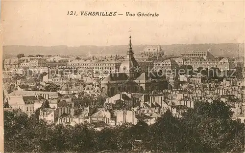 AK / Ansichtskarte Versailles_Yvelines Vue generale Versailles_Yvelines
