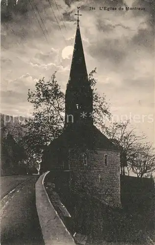 AK / Ansichtskarte Montreux_VD Eglise Montreux VD