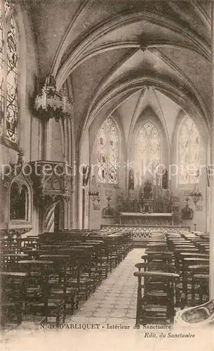 AK / Ansichtskarte Aixe sur Vienne Eglise Notre Dame d Arliquet Interieur du Sanctuaire Aixe sur Vienne