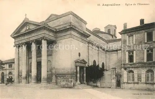 AK / Ansichtskarte Angouleme Eglise de l Houmeau Kirche Angouleme