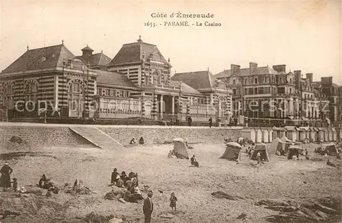 AK / Ansichtskarte Parame Le casino et la plage Parame