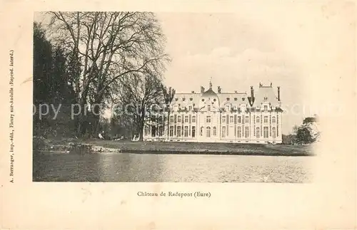 AK / Ansichtskarte Radepont Chateau Schloss Radepont