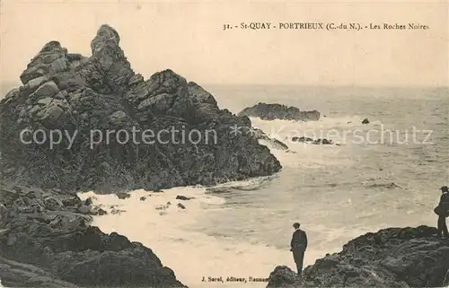 AK / Ansichtskarte Saint Quay Portrieux Les Roches Noires Saint Quay Portrieux